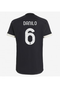 Juventus Danilo Luiz #6 Jalkapallovaatteet Kolmaspaita 2023-24 Lyhythihainen